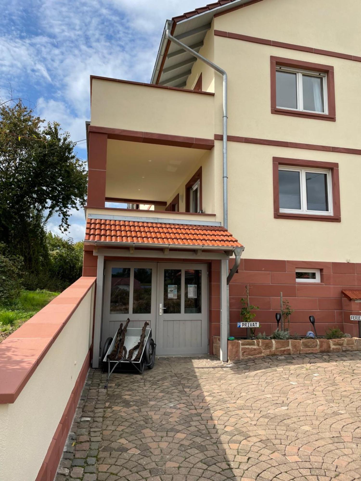 Apartamento Haus Rebenblick Dierbach Exterior foto