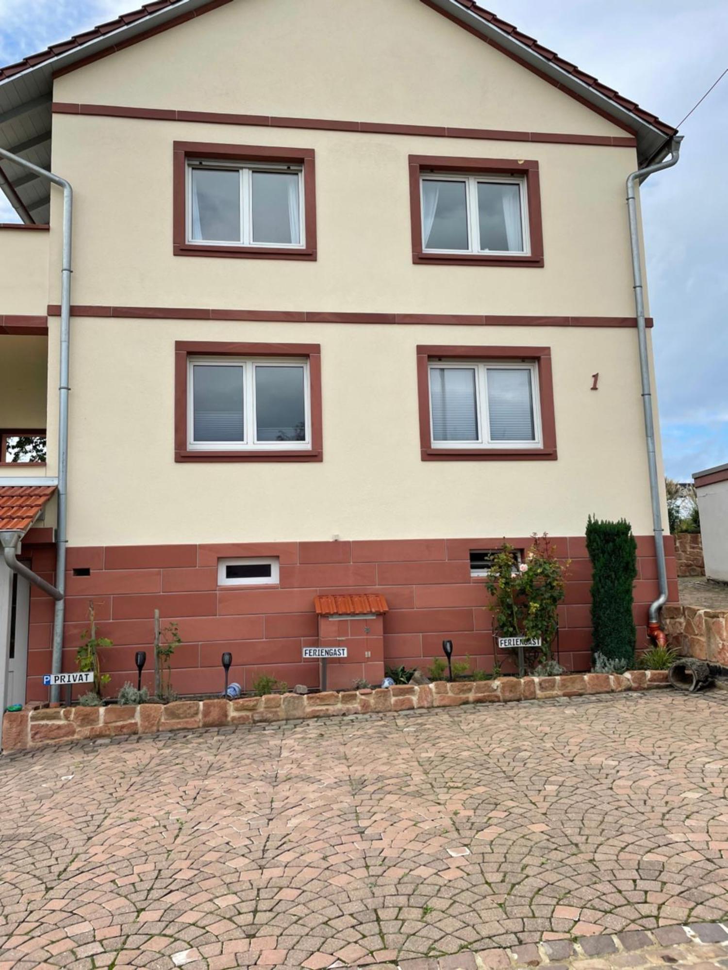 Apartamento Haus Rebenblick Dierbach Exterior foto
